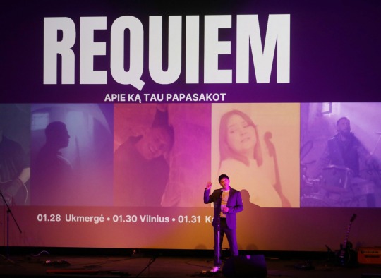 Grupės „Requiem“ dainos ir vaizdo klipo pristatymo akimirkos