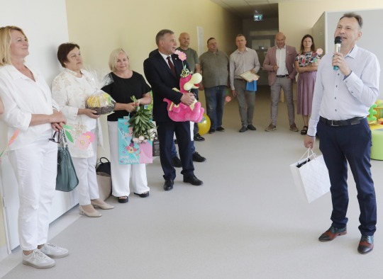 Vidiškių darželio atidarymo akimirkos
