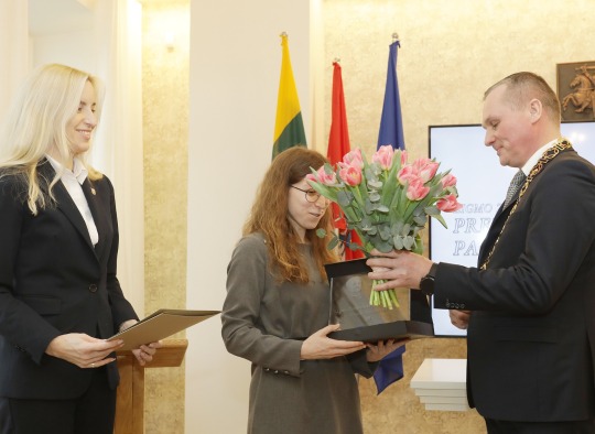Zigmo Zinkevičiaus premijos laureatės pagerbimo šventės akimirkos