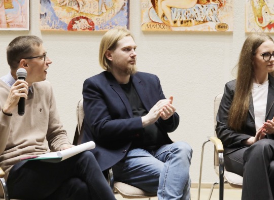 Vlado Šlaito premijos įteikimo šventės akimirkos