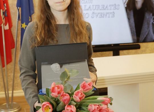 Zigmo Zinkevičiaus premijos laureatės pagerbimo šventės akimirkos