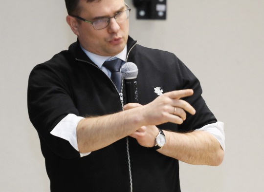 Akimirkos iš renginio „Kaip esame pasiruošę, jei ateitų diena X?“ 