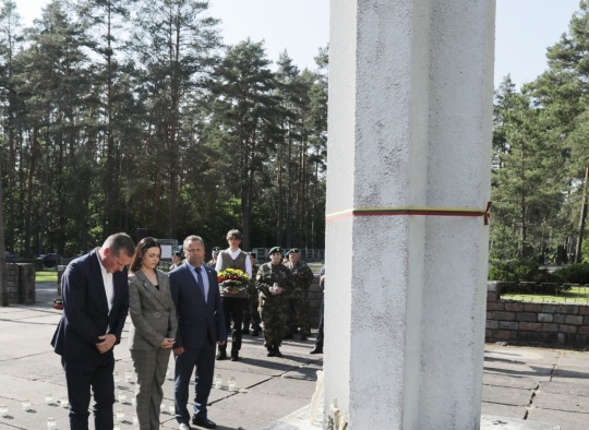 Gedulo ir vilties dienos minėjimo akimirkos