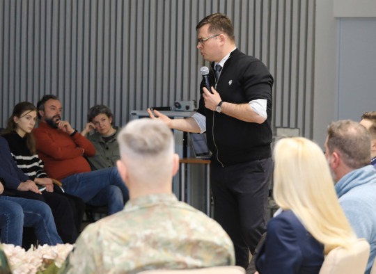 Akimirkos iš renginio „Kaip esame pasiruošę, jei ateitų diena X?“ 