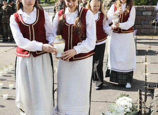 Gedulo ir vilties dienos minėjimo akimirkos