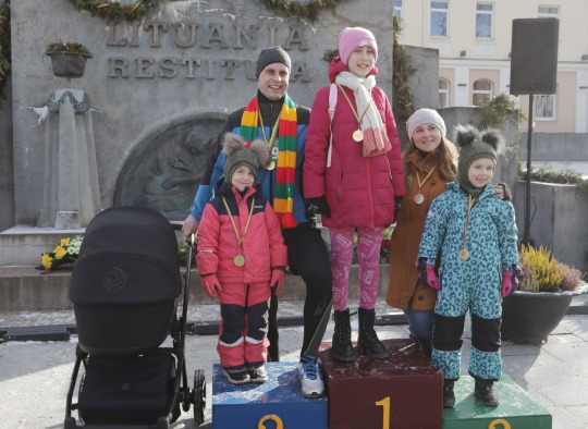 Vasario 16-osios tradicinio bėgimo „Pabaiskas-Ukmergė“ akimirkos