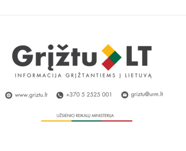 Informacinė svetainė - grįžtu į Lietuvą