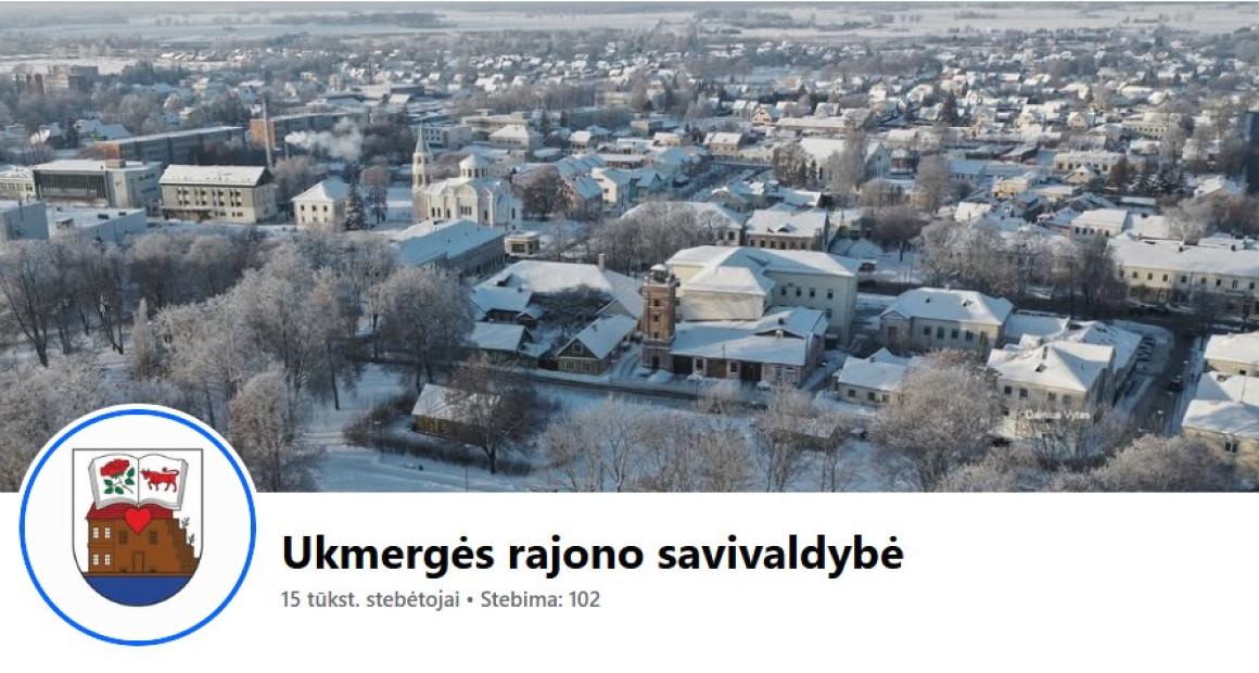 PAMĖKITE MŪSŲ Facebook puslapį
