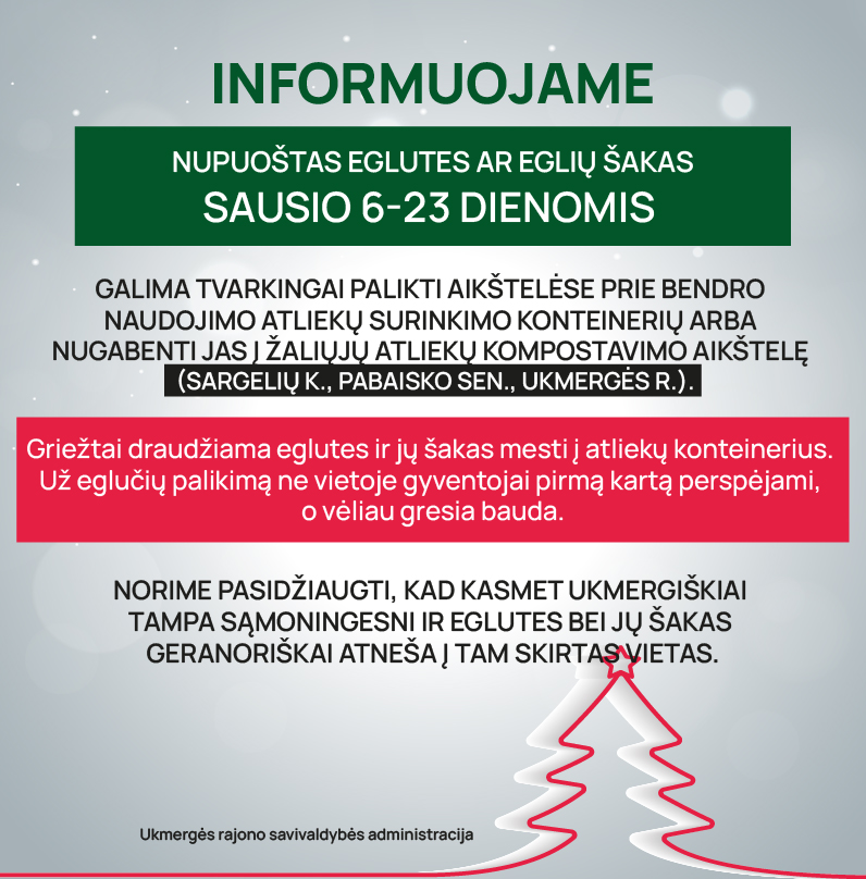 egluciu ismetimas