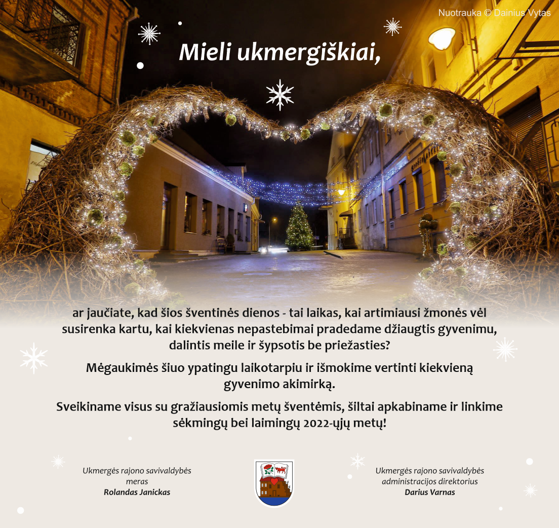 Šventinis sveikinimas