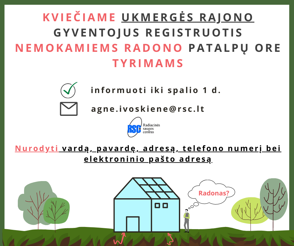 Tyrimai Ukmergėjė